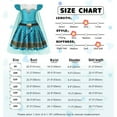 thumbnail image 2 of Benylion Girls Princess Costumes Princess Dresses Fancy Dress Up Outfits with Cape Birthday Party Cosplay Outfit for 11-12 Years, 2 of 6