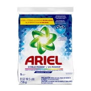 Ariel Powder Laundry Detergent, Original Scent, 8 oz, 5 Loads