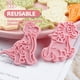 thumbnail image 4 of 8 cortadores de galletas de dinosaurio, sellos para galletas, herramientas para fondant, moldes para hornear pasteles y galletas., 4 of 6