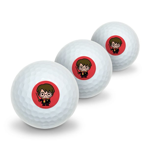 Harry Potter Cute Chibi Character Novelty Golf Balls 3 Pack Walmart
