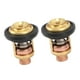 thumbnail image 1 of VOBOR Termostato De Motor, Termostato De Motor De 2 Piezas 6E5 12411 30 00 Termostato Fueraborda Confiable Resistente Al Calor Para Fueraborda 40HP, 1 of 5
