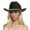 Green, variant on TYGHBN Men's and Women's Woolen Hats Western Cowboy Top Hat Three Of Rhinestones Tall Hat Female Cap Gardening Hat Women Boy Beach Hat Womens Fedoras Vent Hats for Men Solar Fan Track Hats for Women