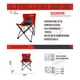 thumbnail image 5 of Silla Plegable Coleman Go Roja, 5 of 10
