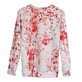 thumbnail image 3 of sudadera con capucha de horror sangriento del paño grueso y suave doctor de horror sangriento suéter de lana o cuello pullover traje de halloween xl SG Magideal sudadera con capucha de horror sangriento del paño grueso y suave, 3 of 7