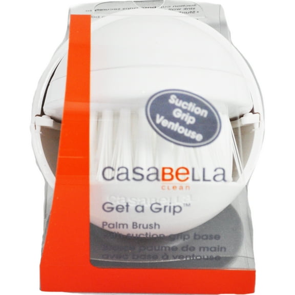 Casabella Get A Grip Palm Brush With Suction Grip