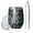 Black Cartoon Unicorn, variant on 12oz Stemless Wine Tumblers Black Cartoon Unicorn Lightning Pattern Vacuum Insulated Stainless Steel Travel Tumbler Cups Mug with Lid and Straw for Champaign,Cocktail,Beer with Cleaning Brush