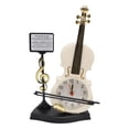 thumbnail image 3 of Despertador, Despertador de violín Reloj despertador innovador único Reloj de escritorio Respuesta rápida, 3 of 8