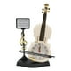 thumbnail image 2 of Reloj despertador Jadeshay de violín Plástico, 2 of 8