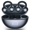 thumbnail image 1 of Auriculares Tipo Pinza VEATOOL, Bluetooth 5.4, Conducción ósea Abierta, Pantalla Digital, Cancelación de Ruido, Resistencia al Agua IPX7, Ligeros y Cómodos, 1 of 8
