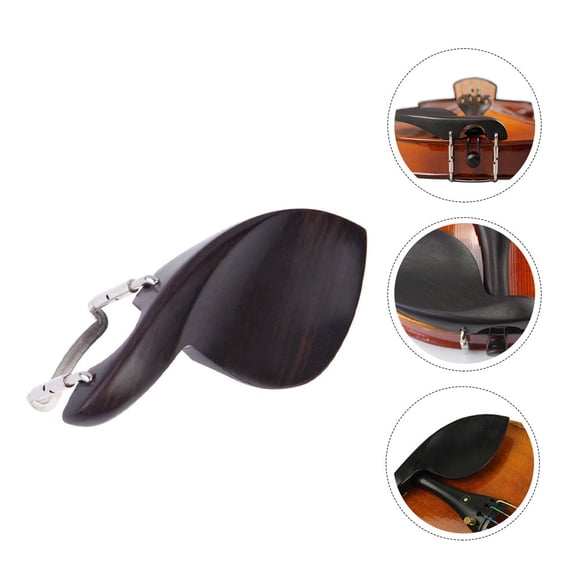Worgeous  Violin Chin Rest Playing Supplies Shoulder Instrument Black