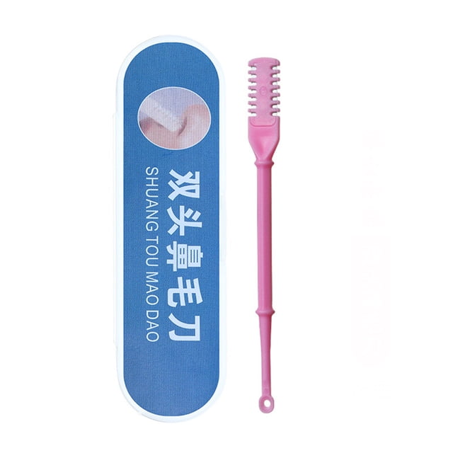 Maquinillas de afeitar para hombres - Cortador de vello nasal en 1 2024, cuchilla de doble cara mejorada, herramienta para eliminar el vello nasal, recortador giratorio de vello nasal.