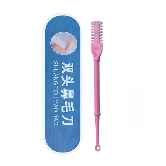 Maquinillas de afeitar para hombres - Cortador de vello nasal en 1 2024, cuchilla de doble cara mejorada, herramienta para eliminar el vello nasal, recortador giratorio de vello nasal.