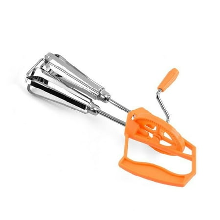 

Mixer Egg Beater Rotating Manual Turning Stainless Steel Whisk Hand Egg Cream Stirring Kitchen Tools Kitchen Tools Egg Tools