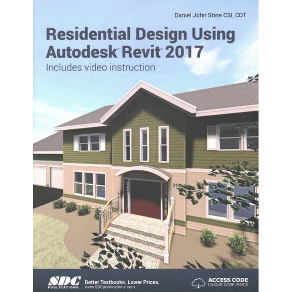 Pre-Owned Residential Design Using Autodesk Revit 2017 (Including unique access code)