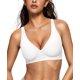 thumbnail image 1 of Sujetador Bra OEAK Deep V inalámbrico cómodo para mujer, para flexiones, XXL, 1 of 8