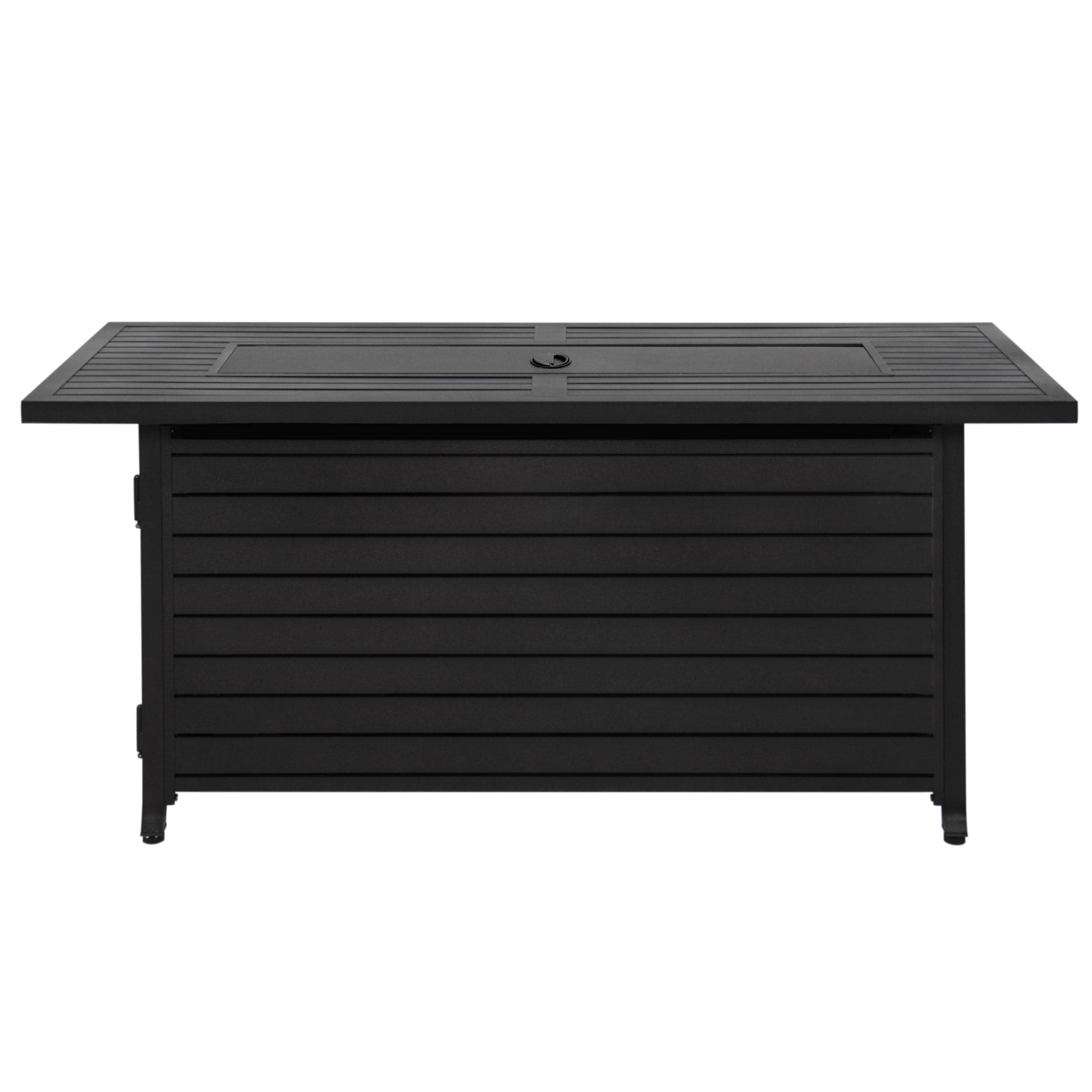 Best Choice S 57in Rectangular Extruded Aluminum Gas Fire Pit Best Choice S 57in Rectangular Extruded Aluminum Gas Fire Pit Table W Cover And Glass Beads Black Com