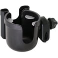 thumbnail image 1 of Portavasos universal, portavasos para cochecito con soporte para teléfono, accesorios para cochecito, portabotellas para bicicleta, cinta de correr, silla de ruedas Ormromra WMPH-1215-1, 1 of 8