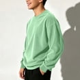 thumbnail image 4 of Jalioing Corduroy Sweatshirt for Kids Winter Long Sleeve Solid Color Crew Neck Pullover Big Boys Girls Tops 1-14 Years, 4 of 8