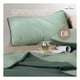 thumbnail image 3 of Edredón Ligero Real Textil + 1 Funda de Almohada, Juego de Colcha Individual, Color Verde/Verde Oscuro, 3 of 7