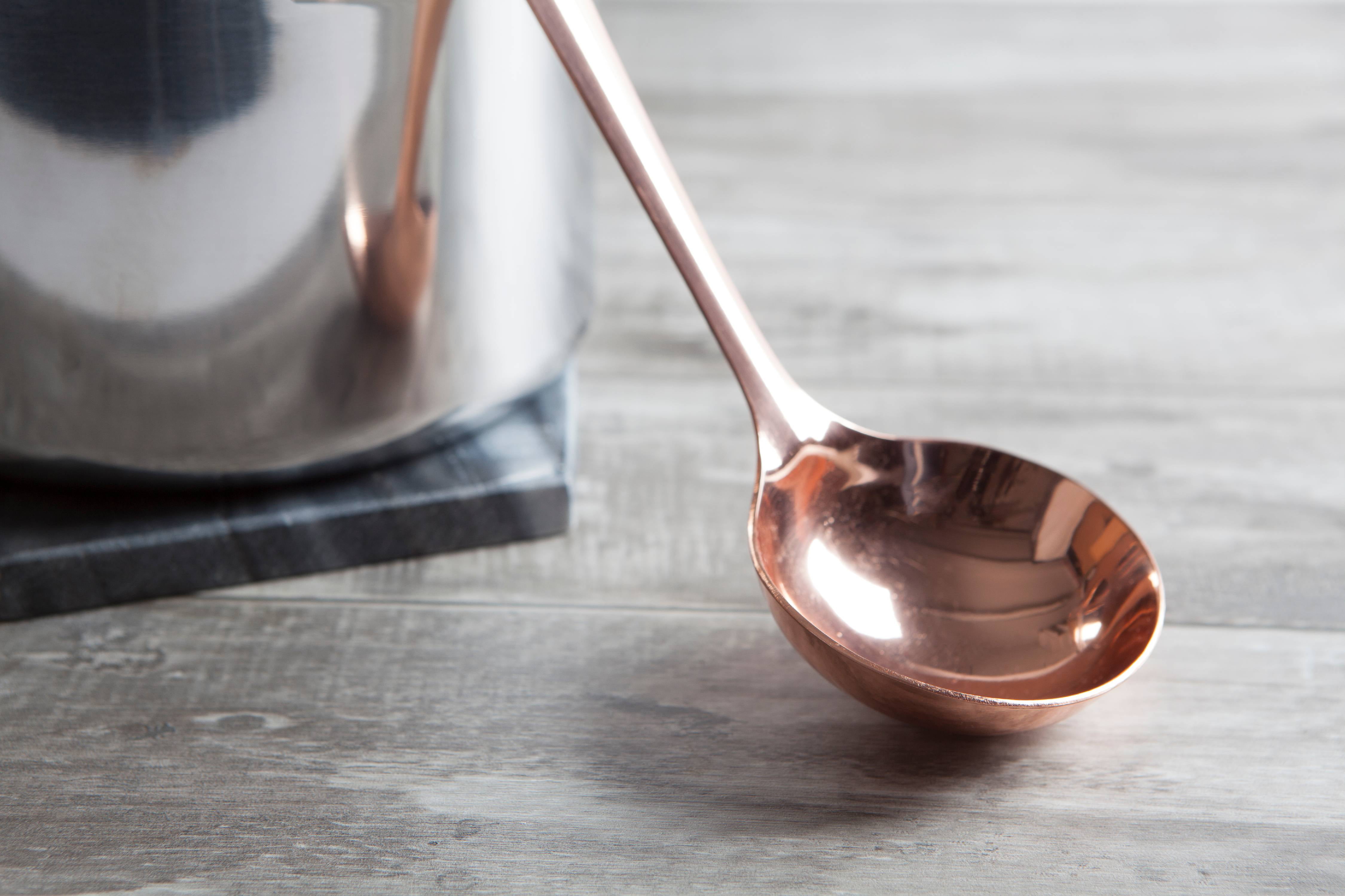 Thyme and Table Copper Ladle