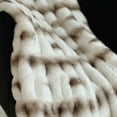 thumbnail image 2 of Plutus Creamy Fluffy Bunni Faux Fur Luxury Throw Blanket, 2 of 3