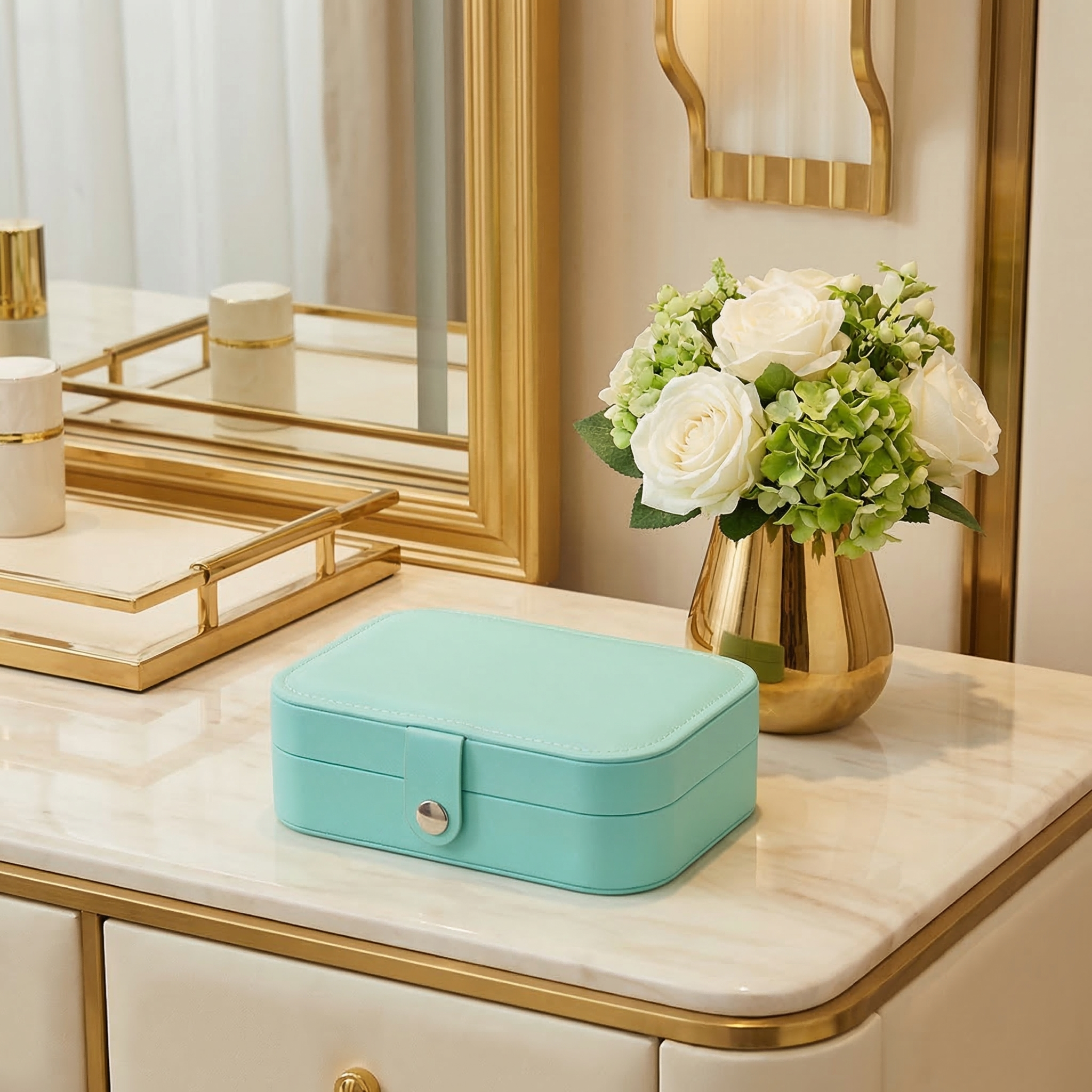 Casegrace Double-Layer Travel Jewelry Box photo 2