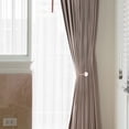 thumbnail image 4 of U Shaped Metal Curtain Holdback Hooks, Decorative Wall Mount Curtain Tieback Hooks with Crystal Finial, Heavy Duty Drapery Hooks for Bedroom Living Room Window Curtain Home Decoration 1Pcs, 4 of 9