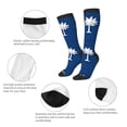 thumbnail image 4 of Knee High Socks for Women South Carolina Flag Pattern Long Tube Sock Uniform Socks, 4 of 7