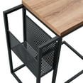 thumbnail image 6 of Evelyn&Zoe Clyde 20'' Wide Rectangular Side Table, Blackened Bronze, 6 of 11
