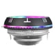 thumbnail image 2 of LANSHUO bajo perfil Rainbow RGB CPU Cooler 90mm ventilador para X79 X99 LGA 2011, 2 of 7