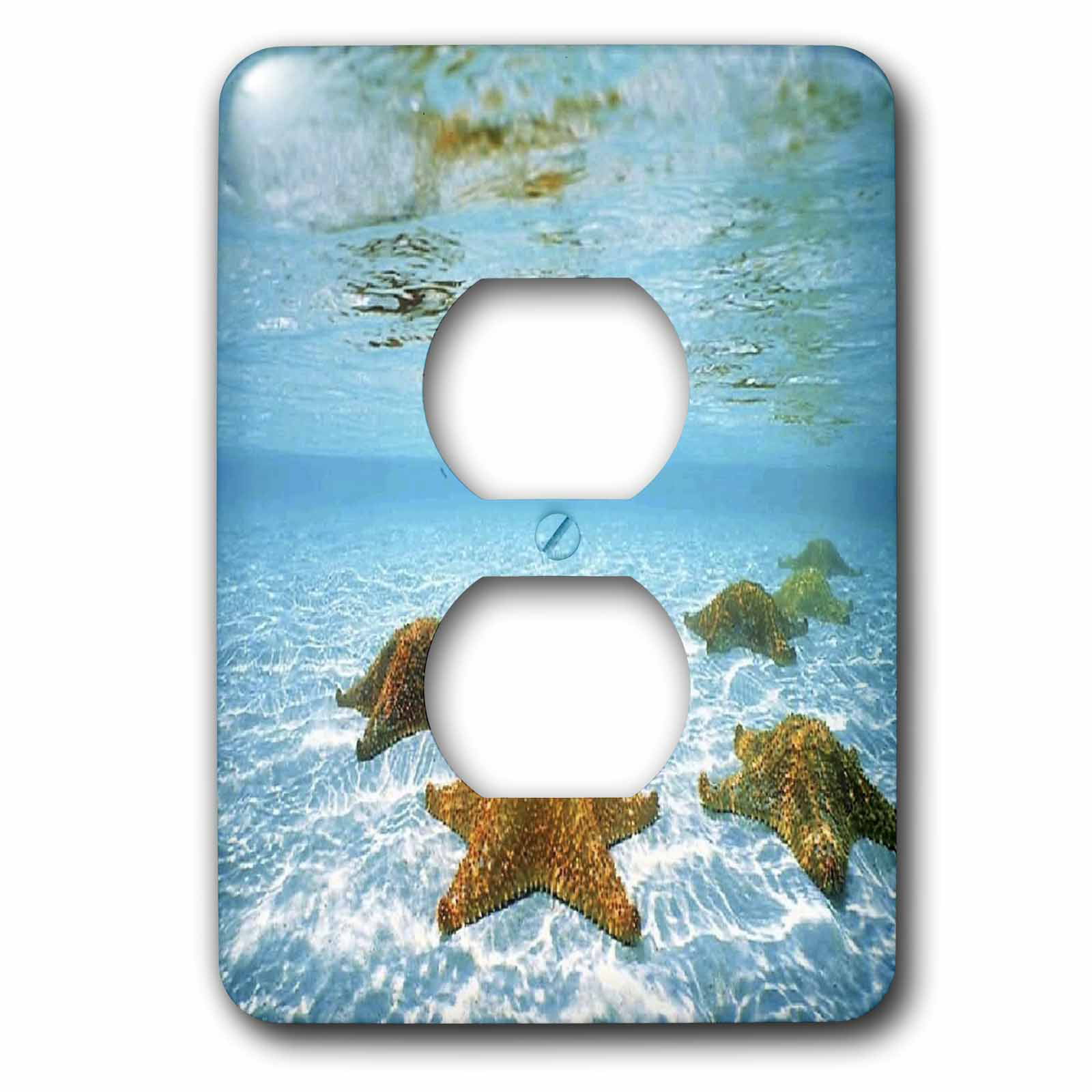 3dRose lsp_66351_6 Greyhounds At Sunrise Plug Outlet Cover