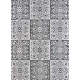 thumbnail image 2 of Red Barrel Studio Sergent Velvet Cube Silver Area Rug, 2 of 2