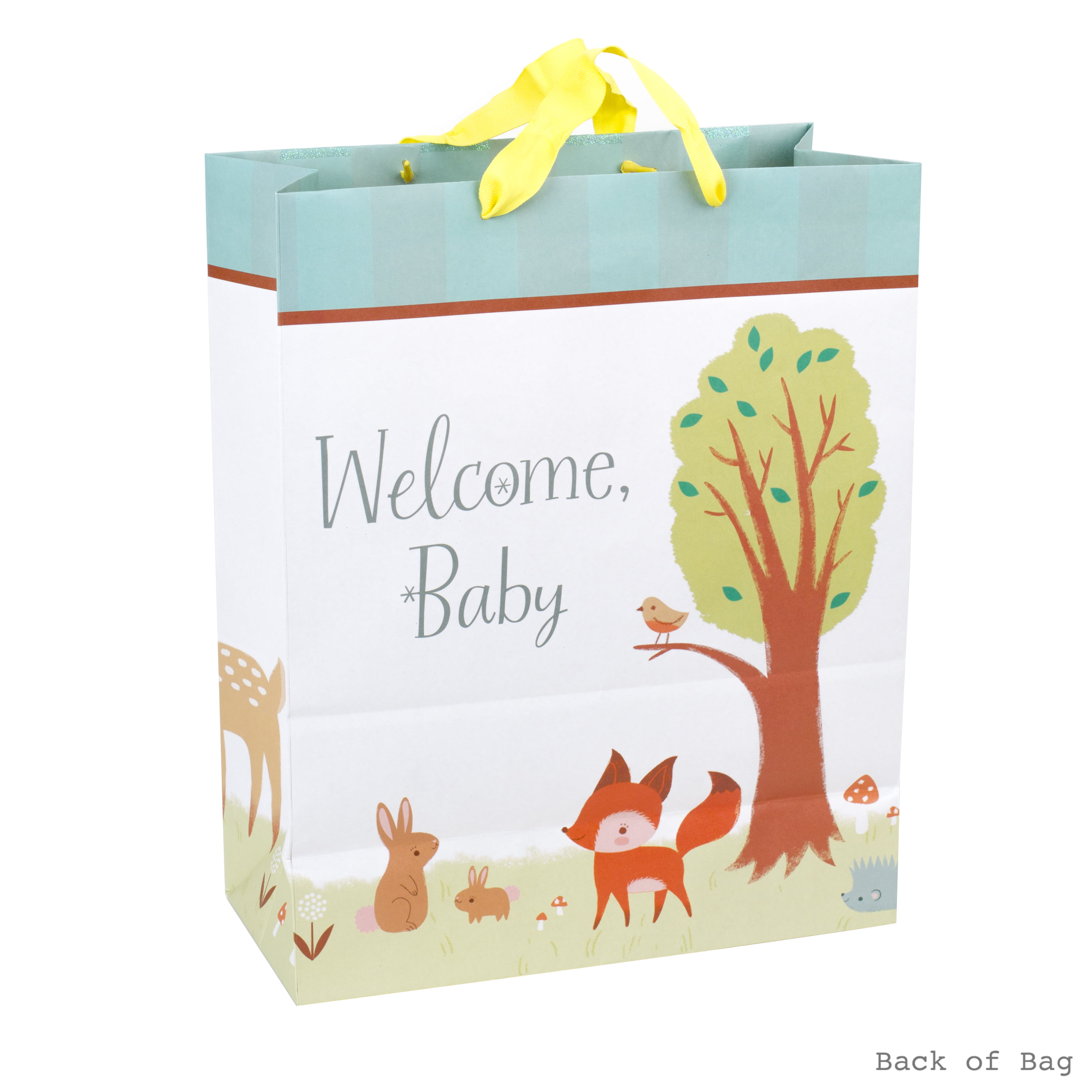 Hallmark Large Baby Gift Bag with Tissue Paper (G is for Girl)