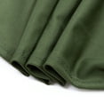 thumbnail image 5 of MDS Pack of 50 Spandex Chair Sashes Bow Ties With Buckle for Wedding - Olive Green, 5 of 7