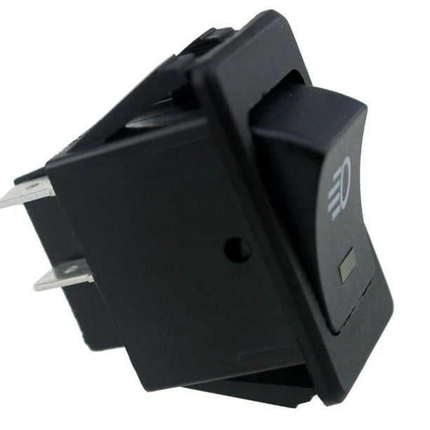 Interruptor basculante de luz antiniebla con LED de 4 pines para salpicadero marino de coche, camión, barco Tmvgtek Accesorios para autos y motos