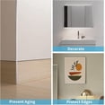 thumbnail image 5 of Select Peel and Stick Metal Edge for Hexagon Tiles (Brushed Nickel,10 Piece), 5 of 5