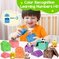 KMUYSL Learning Toys for 1,2,3 Year Old, 20 Animals Toy, Counting Skill