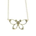 thumbnail image 2 of Pre-Owned Tiffany Butterfly Diamond Necklace Yellow Gold (18K) Diamond Women,Men... (Good), 2 of 13