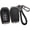 Black, variant on Key Fob Cover Compatible with Toyota Land Cruiser Venza RAV4 Prime Hilux Fortuner Tundra Corolla Cross Sequoia 2016-2023 4 Button Keychain Case Holder Protector,Black