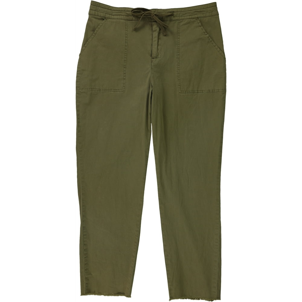 GUESS - Guess Womens Drawstring Casual Cargo Pants - Walmart.com - Walmart.com