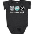 thumbnail image 3 of Inktastic Weightlifting Eat Sleep Lift Sports Boys Baby Bodysuit, 3 of 5