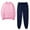 Pink lounge sets, variant on Womens Sweatsuits Set Usmixi Women 2 Piece Outfit Tracksuit Sets Plus Size Crewneck Sweatshirt and Drawstring Jogger Sweatpant Sets with Pocket Casual Lounge Sets Under $5