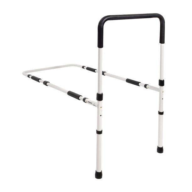 Essential Medical Supply Deluxe Hand Bed Rail with Floor Support