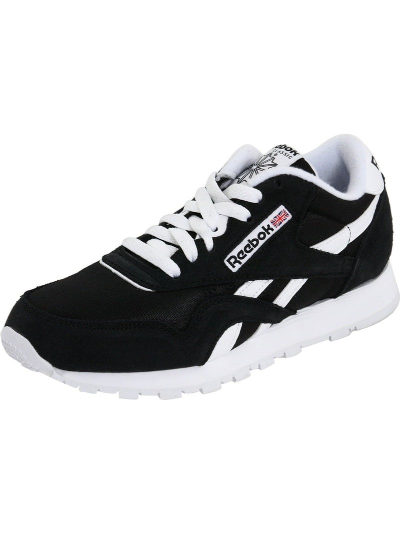 J21506: Kids' Classic Nylon Fashion Black/White Sneaker (6 M US Big Walmart.com