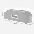 thumbnail image 7 of Car Seat Back Organizer Tissue Box Holder Universal Travel Multifunctional Detachable Storing Paper Towels Backseat Storage Box Brown, 7 of 7
