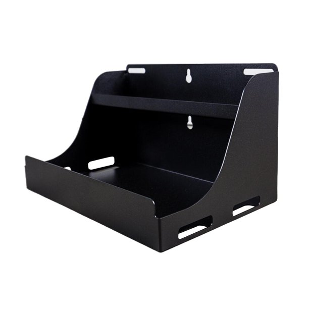 Estante de almacenamiento de pared para gimnasio, práctico y resistente organizador multifuncional para montar en la pared para gimnasios, garajes 44 cm 25 cm x 29 cm