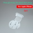thumbnail image 5 of 2pcs Lumineux Anti-Perdus Bouchons Étanches à la Poussière pour iPhone & Android Type-C Ports de Charge, 5 of 5