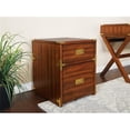 thumbnail image 3 of Wellington 2 Drawer File Cabinet in Toasted Brown Wheat Fully Assembled, 3 of 10