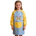 thumbnail image 5 of JAJAHO Kids Art Apron For Girls Boys Toddler Art Smock Supplies Cooking Chef Painting Long Sleeve Waterproof Aprons With Pocket Ages 1-12 Years, 5 of 9