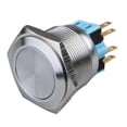 thumbnail image 5 of Cabeza plana de lámpara de luz indicadora de panel LED de iluminación multicolor impermeable de 28 mm Cabeza plana autoblocante Zulema Luz indicadora de metal, 5 of 5